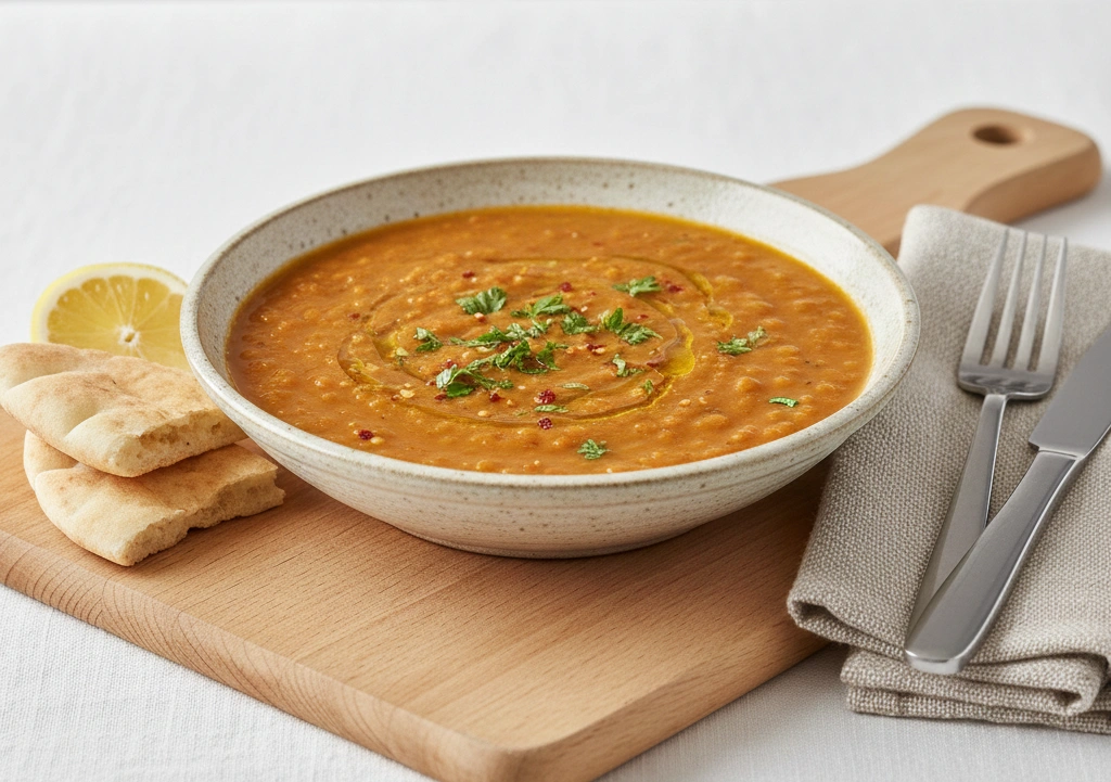 Traditional hummus and baba ghanoush appetizers at Aleppo's House Restaurant Saskatoon